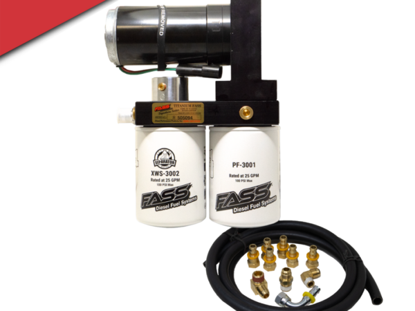 FASS Diesel Fuel Systems FASS Titanium Signature Series 250F 220GPH Fuel System for Ford 2017-2022 Powerstroke 6.7L (700-900HP)