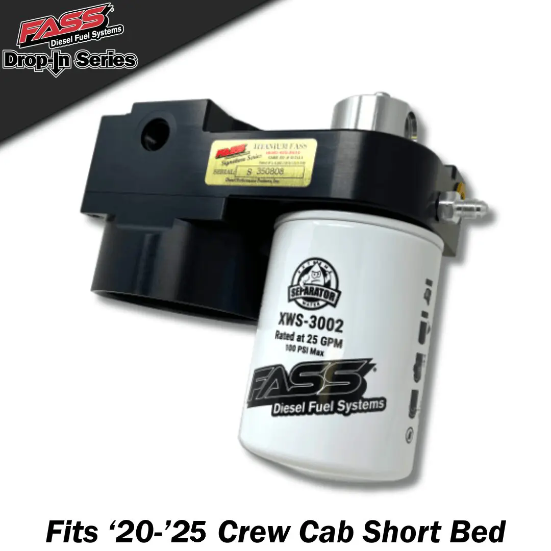 Replacement starter motor for 2020-2025 Crew Cab Short Bed trucks.
