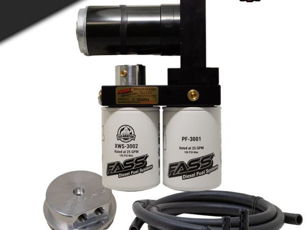FASS Diesel Fuel Systems FASS No-Drop Series PLUS 250F 220GPH Fuel System for Ford 1999-2007 Powerstroke 6.0L & 7.3L (600-900HP)