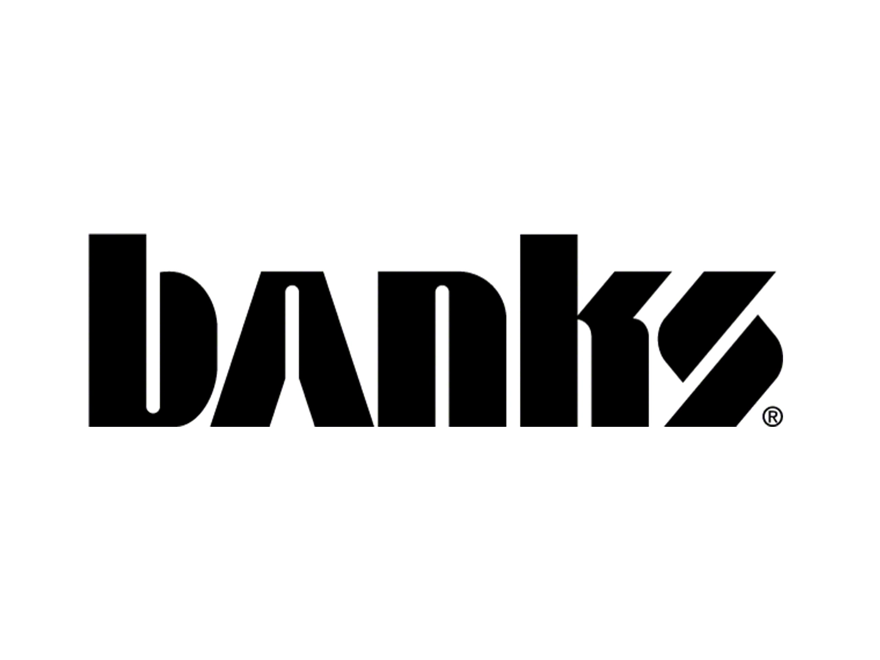Banks logo in bold black font