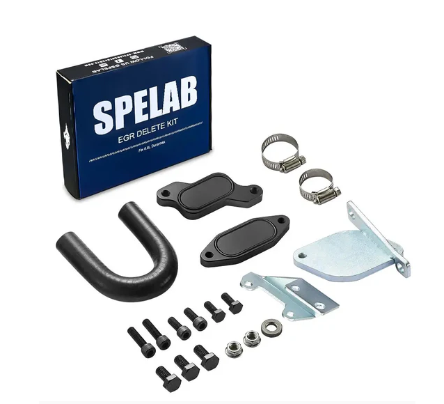 SPELAD branded automotive repair kit with various components.
