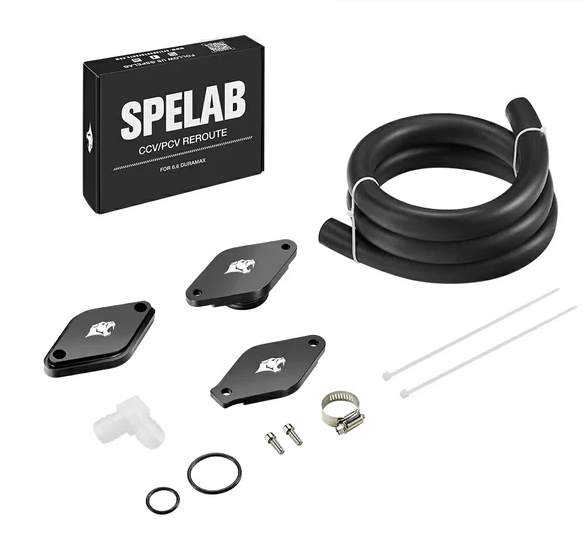 SpeLab automotive sensor kit with cables and connectors.